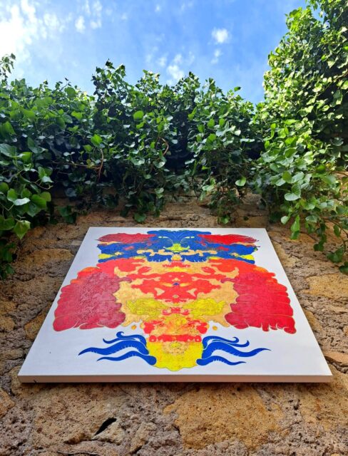 Carolina Turrio | Artwork "Mig-mag-mug" Principe di Persia — in giardino 1