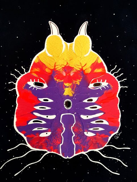 Carolina Turrio | Artwork "Mini-mig-mag-mug" Arachnophobia