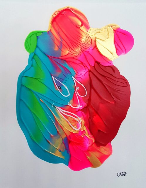 Carolina Turrio | Artwork "Mini-mig-mag-mug" Heart