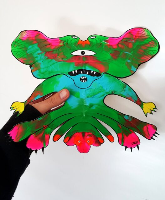 Carolina Turrio | Artwork "Mini-mig-mag-mug" Monster 6